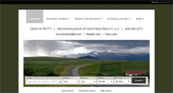 Desktop Screenshot of mountainlandsofmontana.com