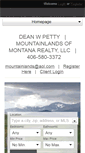 Mobile Screenshot of mountainlandsofmontana.com